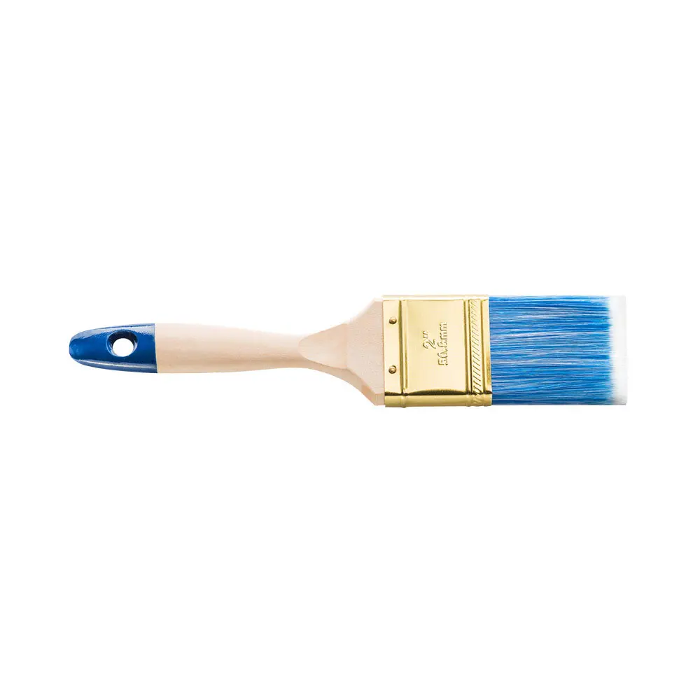 KAEM Flat paint brush 5cm 2" *42* blue/white  /0204-426320/