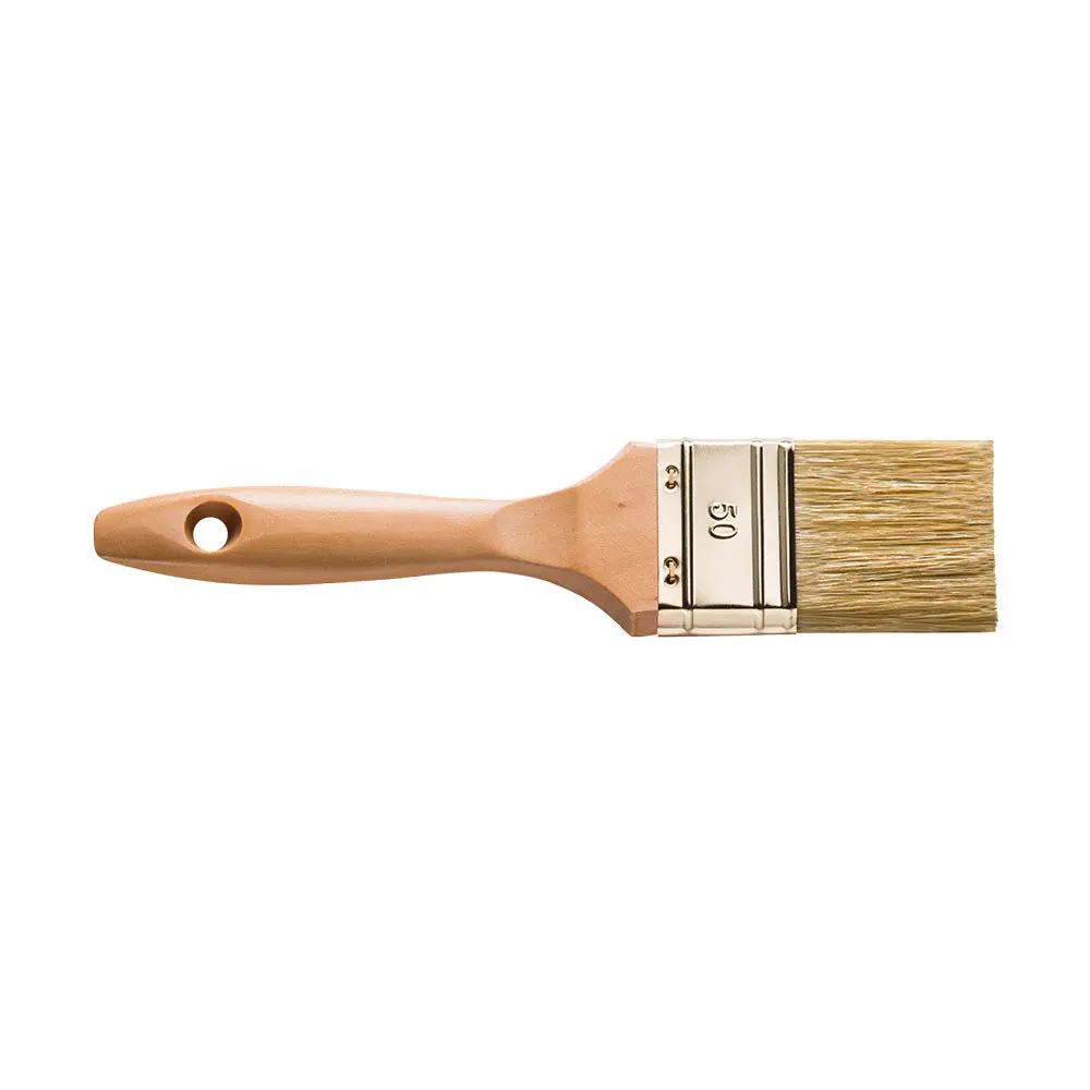 KAEM Flat paint brush white bristle 50mm /0200-525150/