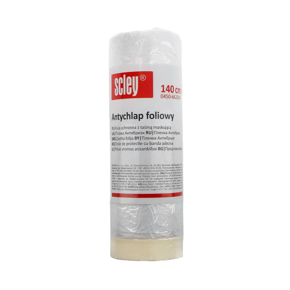 KAEM Protection foil with tape "66" 140cm x 20m /0450-662014/