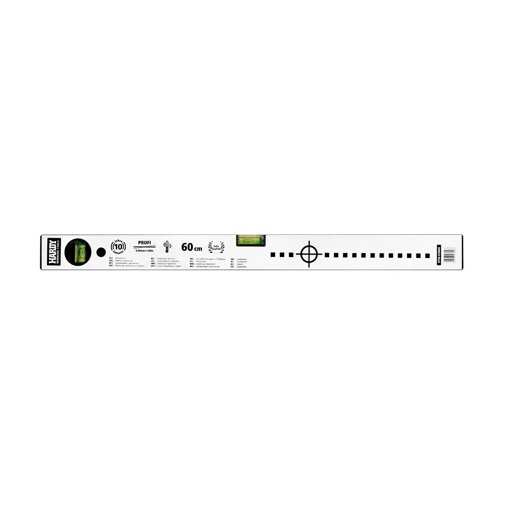 KAEM Spirit level SILVER  80cm /0730-470800/