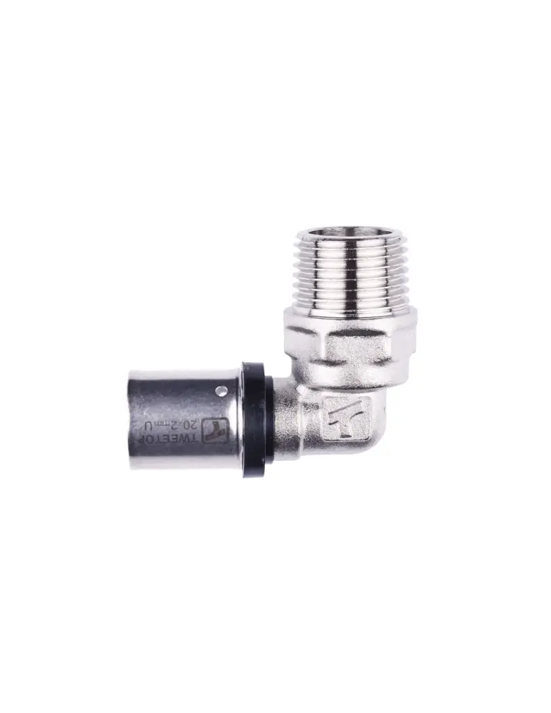 Tweetop Press Elbow with male thread 16x3/4" GZ