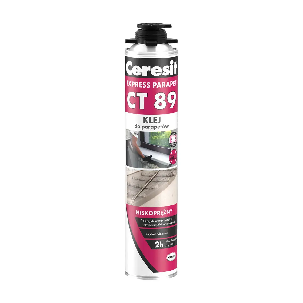 Ceresit CT89 Express PU adhesive for windowboards - 750ml