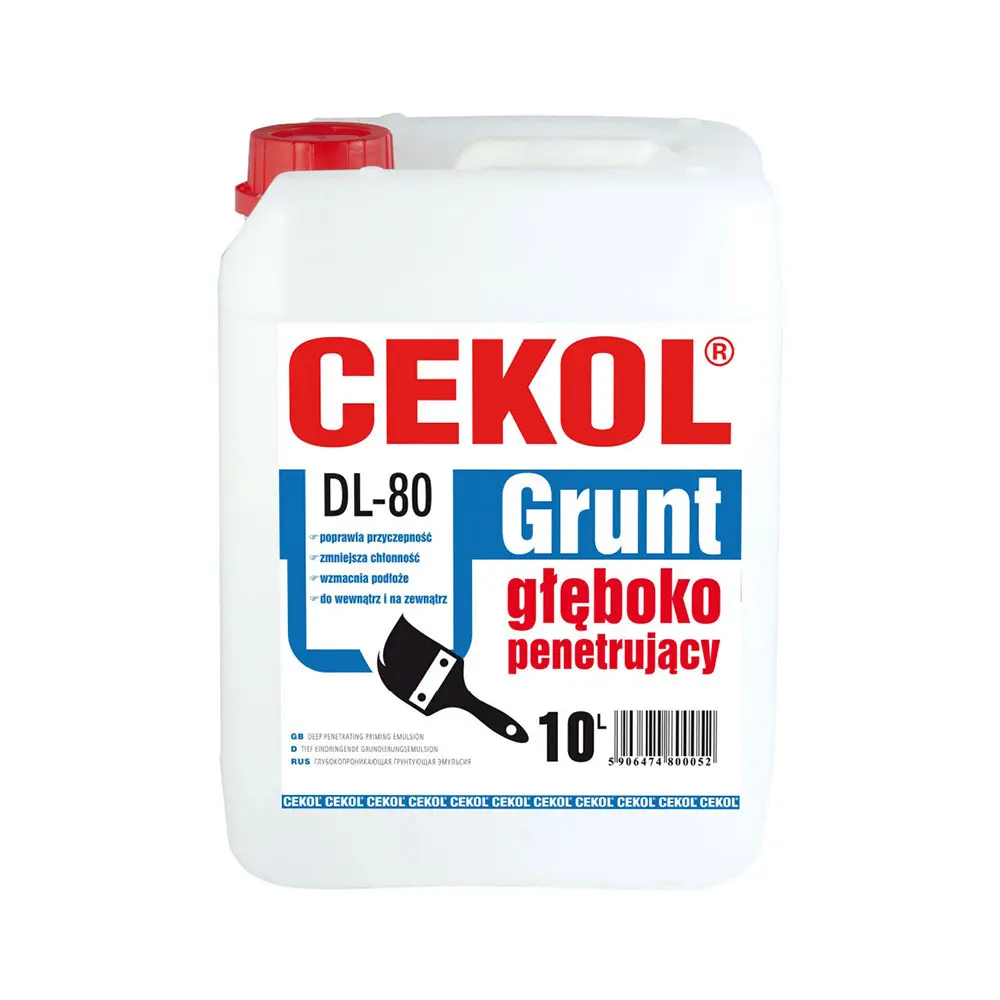 Cekol DL-80 deep penetrating primer - 10kg