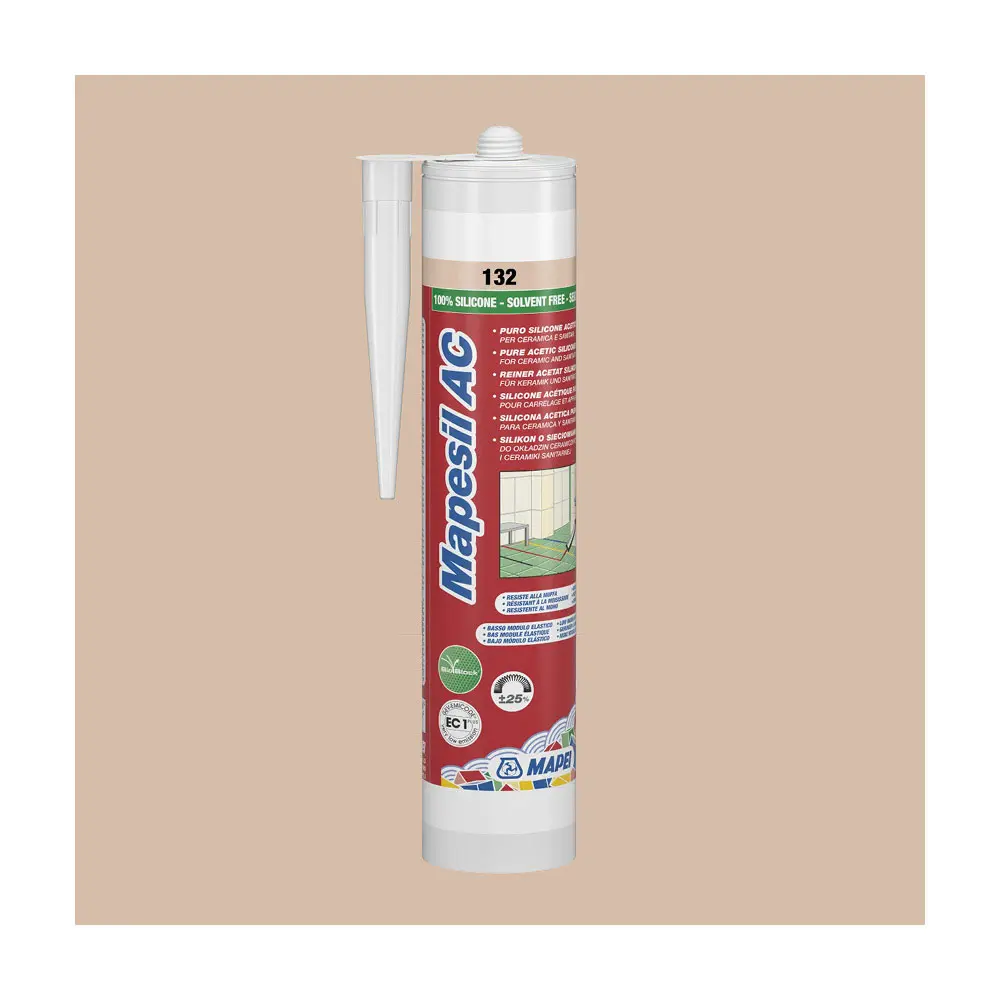 Mapei sanitary silicone 310ml - 132 beige