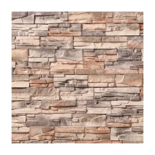 [110980] Stone Master  Roma Earth Brown - corner