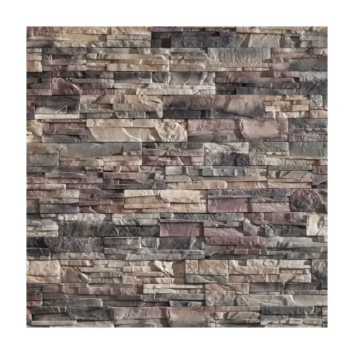 [110981] Stone Master  Roma Gray Mix - corner