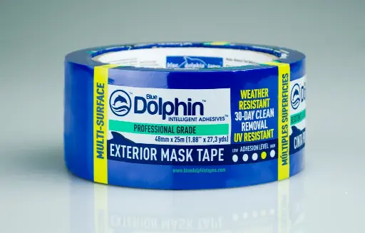 [101809] Blue Dolphin UV Painting Tape - external - 48mm x 50m