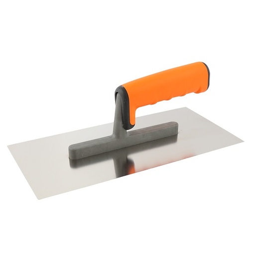 [113056] Stainless steel trowel, smooth - Solid 6250 - 130x270mm