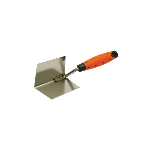 [113061] Stainless steel stucco trowel internal angles - Solid 6152 - 60x90mm