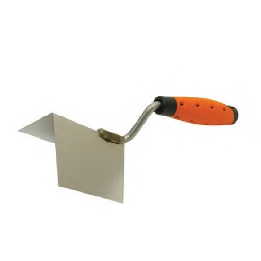 [113062] Stainless steel stucco trowel external angles - Solid 6153 - 60x90mm