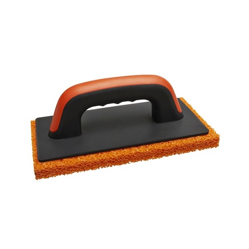 [112959] Plastic float with rubber sponge orange - Solid 6040 - 130x250mm