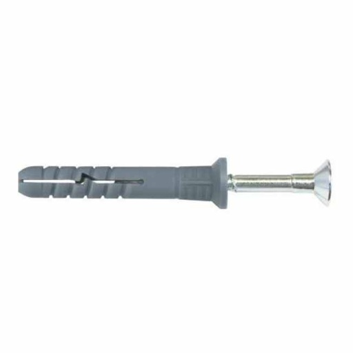[100605] Hammer drive fixing with countersunk head screw - SM - 6x80mm - 100szt