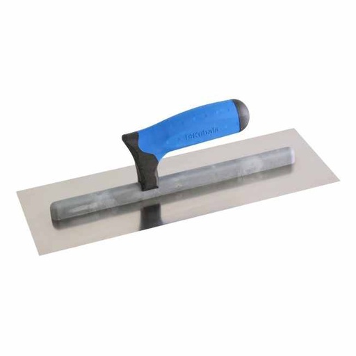[103114] Smooth Stainless Steel Trowel - Kubala 0490 - 130X405Mm