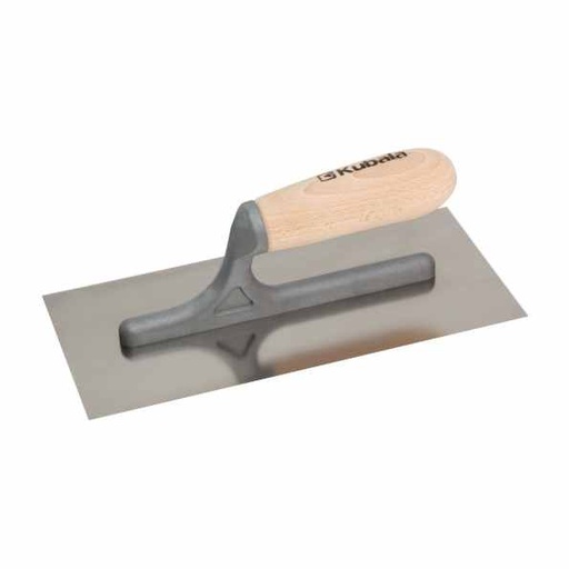 [103032] Smooth Stainless Steel Trowel - Kubala 0475 - 130X270Mm