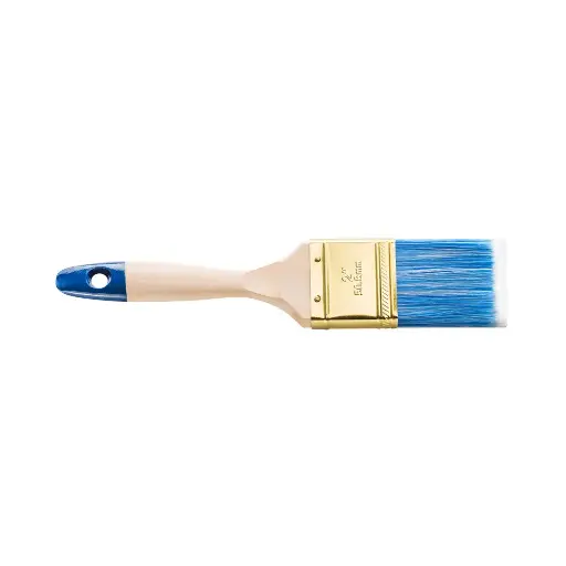 [113266] KAEM Flat paint brush 5cm 2" *42* blue/white  /0204-426320/
