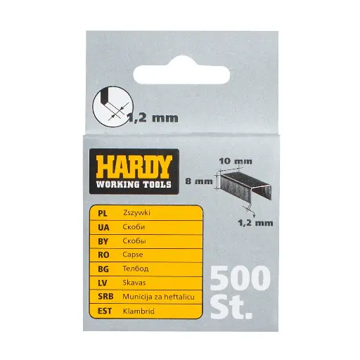 [112392] KAEM Staples 10x12x1.2mm 500pcs /2241-650012/
