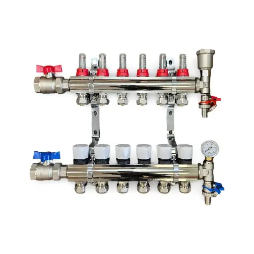 [103690] Plumbing Manifold 1"  6ways S