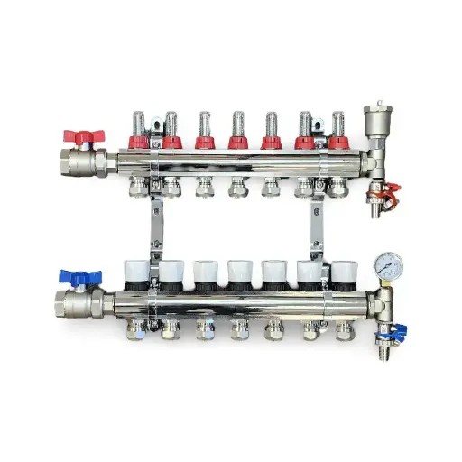 [110355] Plumbing Manifold 1"  7ways S