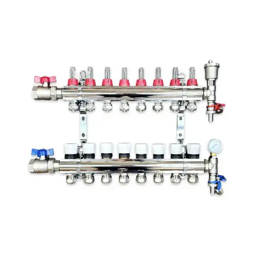 [103848] Plumbing Manifold 1"  8ways S