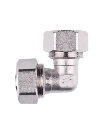 [103692] PEX Elbow double connector 16x16 - press