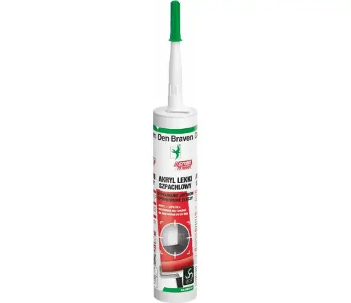 [100454] Den Braven LIGHT and FAST ACRYL - white - 310ml