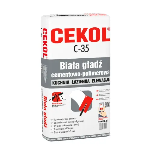 [100497] Cekol C-35 Smooth render - 20kg