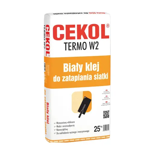 [101144] Cekol Termo W2 - mesh adhesive - white - 25kg