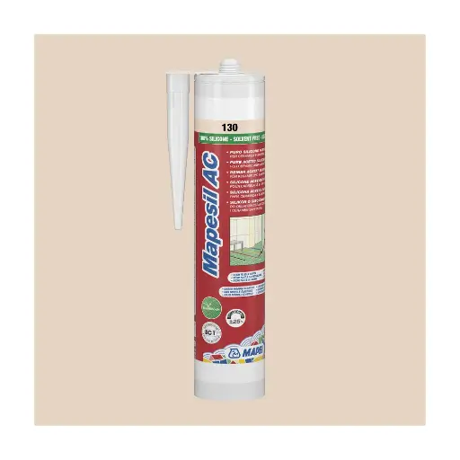 [101050] Mapei sanitary silicone 310ml - 130 jasmine